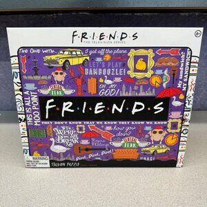 Friends TV Show Jigsaw Puzzle 1000 Pieces - Iconic Quotes & Moments